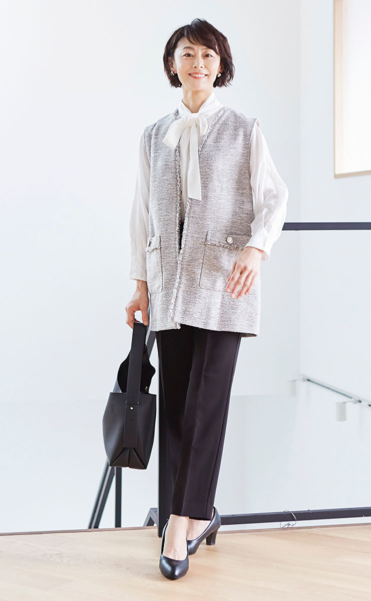 INNOWAVE × qout × Mila Owenのコーデ