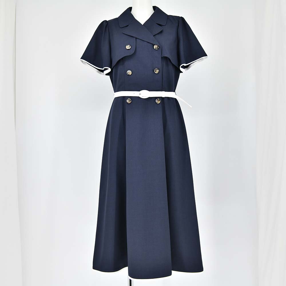 [LAISSE PASSE（レッセパッセ）]ワンピース - 【新品＆新作レンタル予約】バイカラートレンチワンピース｜LAISSE PASSEのファッション通販 - Rcawaii.（アールカワイイ）
