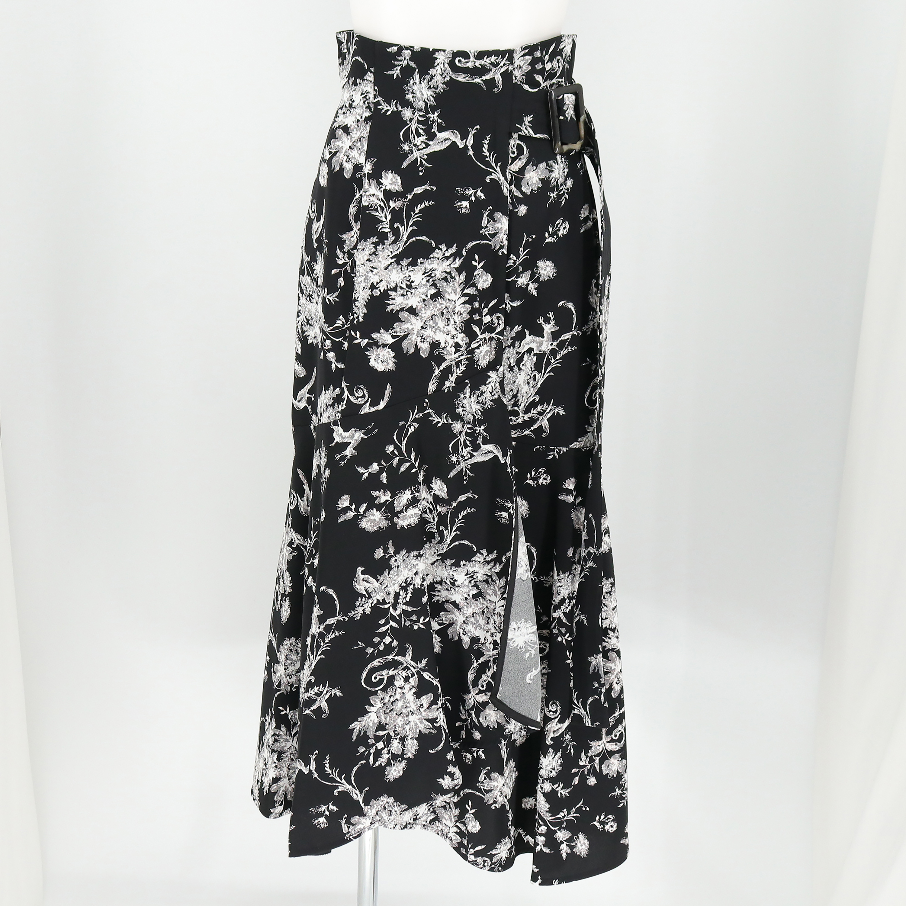 SNIDEL/スナイデル]サイドベルトフレアロングスカート（スカート