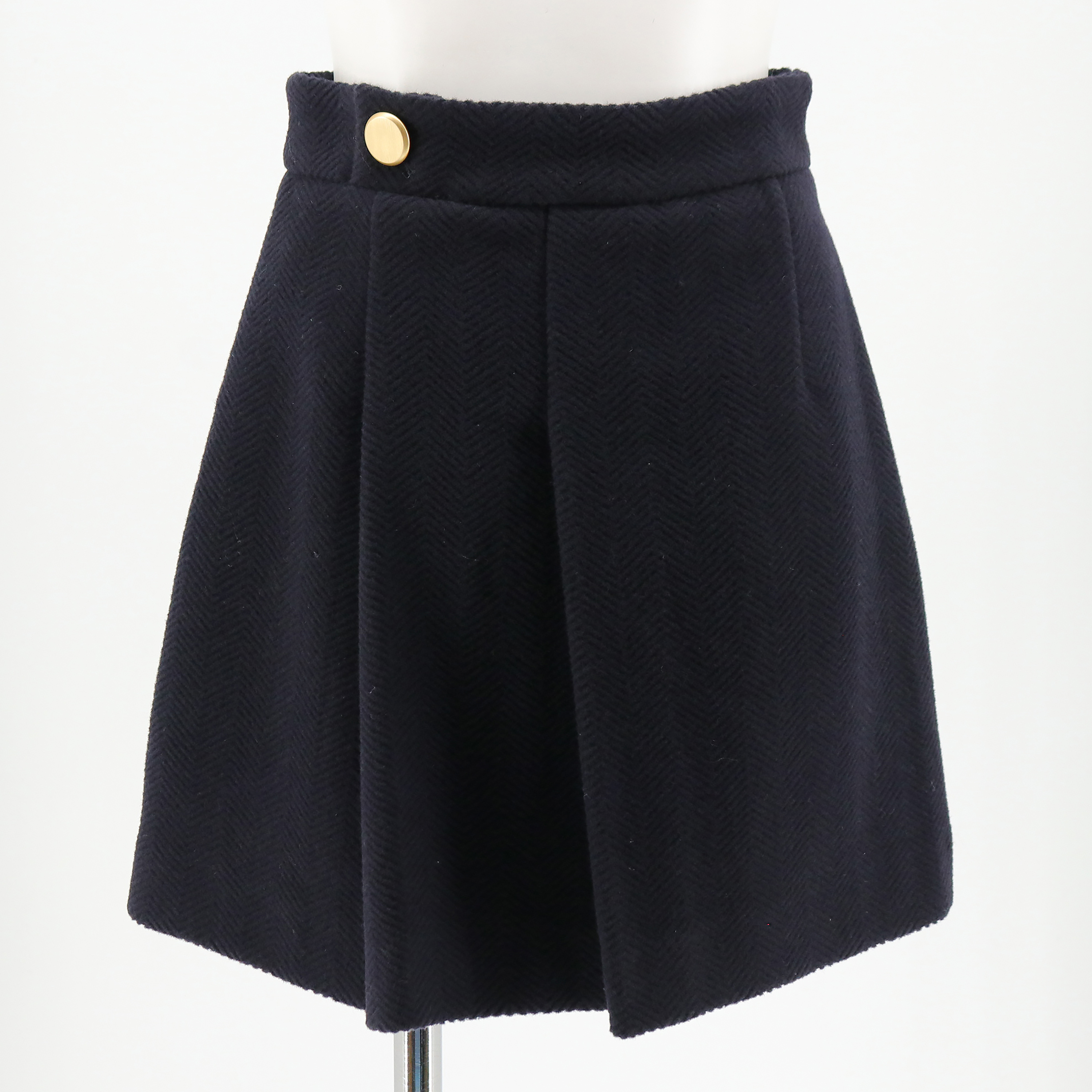 SNIDEL スナイデル　ダブルタックミニスカート SNIDEL（スナイデル）の「ダブルタックミリタリーミニスカート