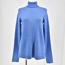 タートルネックリブニットTOPS