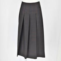 ベルトループデザインプリーツスカート