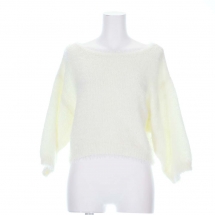 ドルマンニットトップス