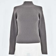 ハイネックベーシックニットトップス