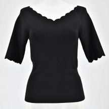 sustainaスカラニットトップス