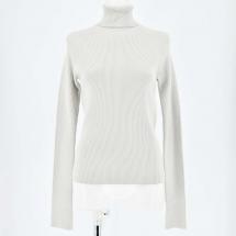 タートルニットトップス