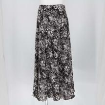 シフォンジョーゼットナロースカート