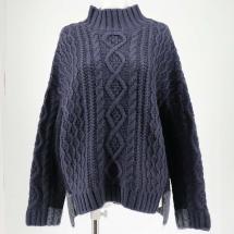 ケーブル×ブークレドッキングニット