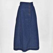 ステッチデザインフレアスカート